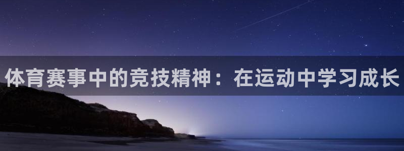 3377体育网页登录入口：体育赛事中的竞技精神：在运动中学习成长